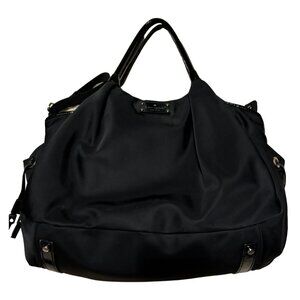 EUC: Kate Spade Black Nylon Baby & Diaper bag
